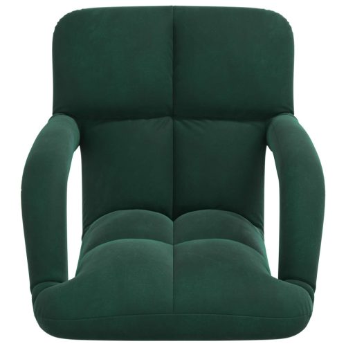  Padló szék Sötétzöld 58 x 62 x 58 cm Bársony