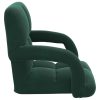  Padló szék Sötétzöld 58 x 62 x 58 cm Bársony