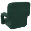  Padló szék Sötétzöld 58 x 62 x 58 cm Bársony