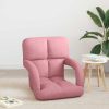  Padló szék Rózsaszín 58 x 62 x 58 cm Bársony