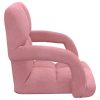  Padló szék Rózsaszín 58 x 62 x 58 cm Bársony