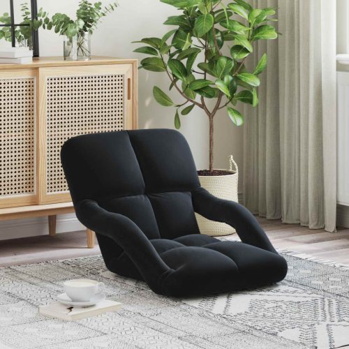  Padló szék Fekete 58 x 62 x 58 cm Bársony