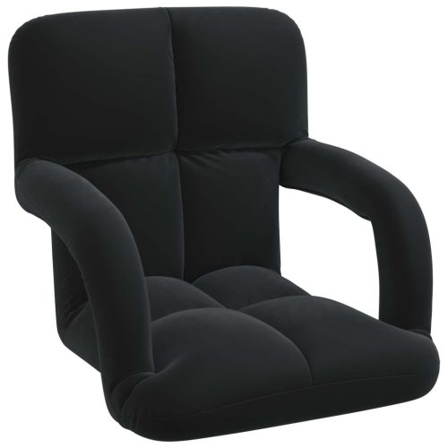  Padló szék Fekete 58 x 62 x 58 cm Bársony