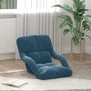  Padló szék Kék 58 x 62 x 58 cm Bársony