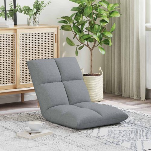  Padló szék Világosszürke 50 x 61 x 57 cm szövet