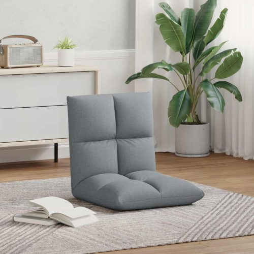  Padló szék Világosszürke 50 x 61 x 57 cm szövet