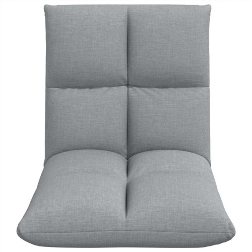  Padló szék Világosszürke 50 x 61 x 57 cm szövet