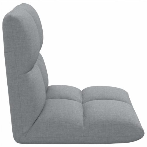  Padló szék Világosszürke 50 x 61 x 57 cm szövet