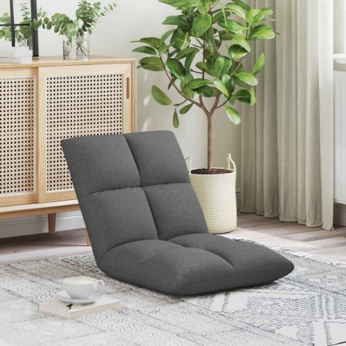  Padló szék Sötétszürke 50 x 61 x 57 cm szövet