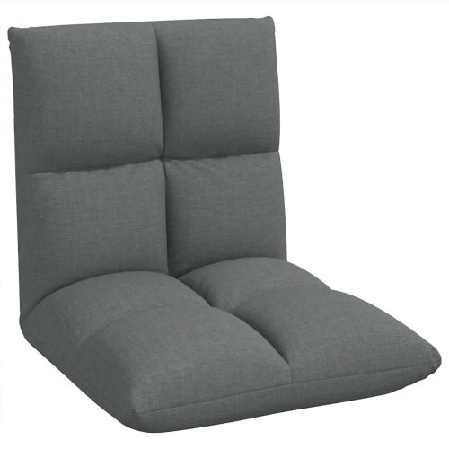  Padló szék Sötétszürke 50 x 61 x 57 cm szövet