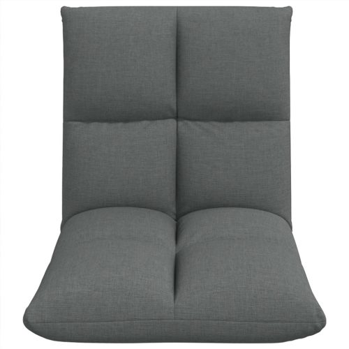  Padló szék Sötétszürke 50 x 61 x 57 cm szövet