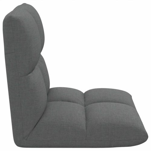  Padló szék Sötétszürke 50 x 61 x 57 cm szövet