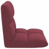  Padló szék Bordó 50 x 61 x 57 cm szövet