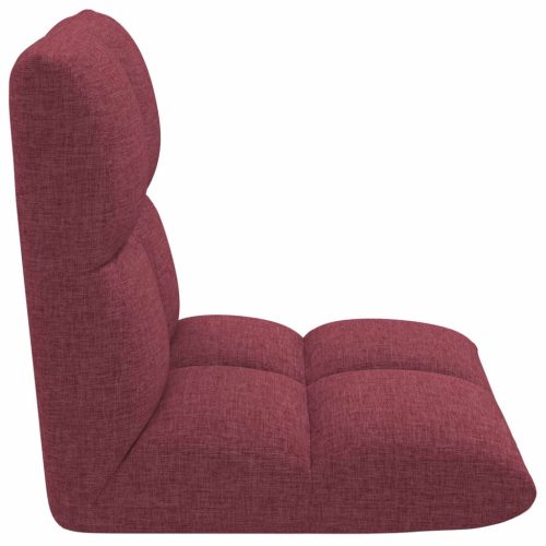  Padló szék Bordó 50 x 61 x 57 cm szövet