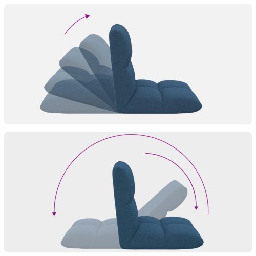  Padló szék Kék 50 x 61 x 57 cm szövet