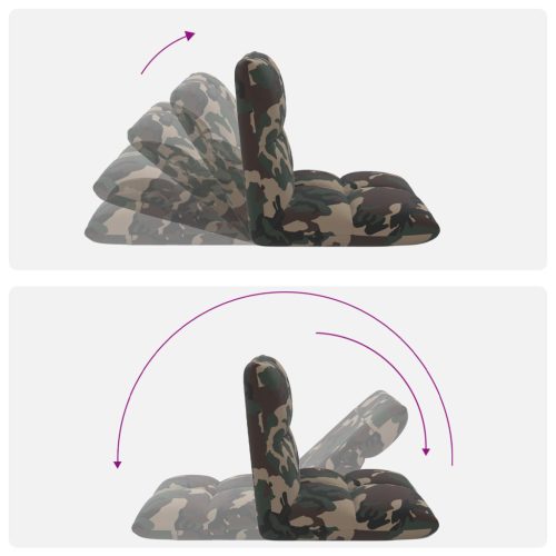  Padló szék Katonai zöld 50 x 61 x 57 cm szövet