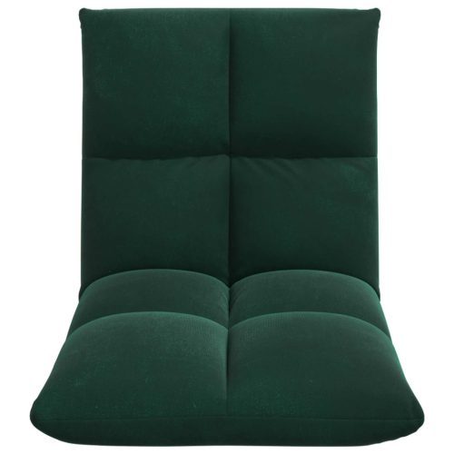  Padló szék Sötétzöld 50 x 61 x 57 cm Bársony