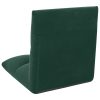  Padló szék Sötétzöld 50 x 61 x 57 cm Bársony