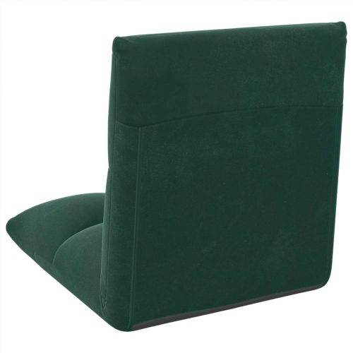  Padló szék Sötétzöld 50 x 61 x 57 cm Bársony