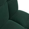  Padló szék Sötétzöld 50 x 61 x 57 cm Bársony