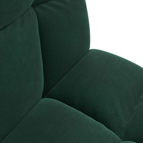  Padló szék Sötétzöld 50 x 61 x 57 cm Bársony