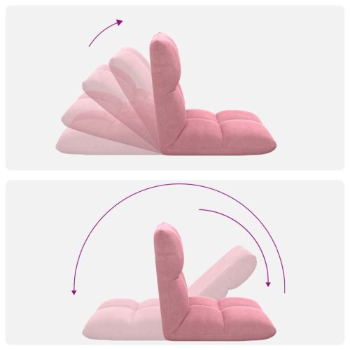  Padló szék Rózsaszín 50 x 61 x 57 cm Bársony