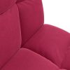  Padló szék Bordó 50 x 61 x 57 cm Bársony