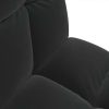  Padló szék Fekete 50 x 61 x 57 cm Bársony