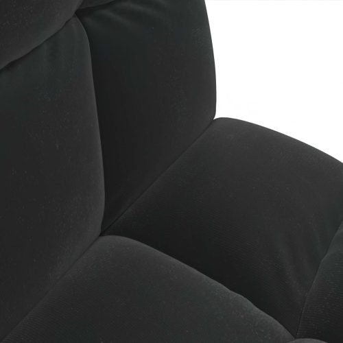  Padló szék Fekete 50 x 61 x 57 cm Bársony