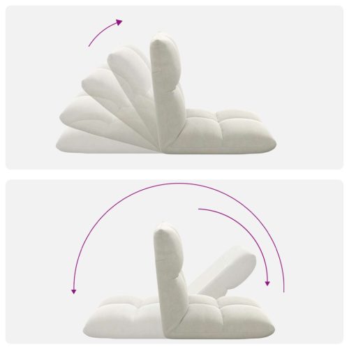  Padló szék Krém 50 x 61 x 57 cm Bársony