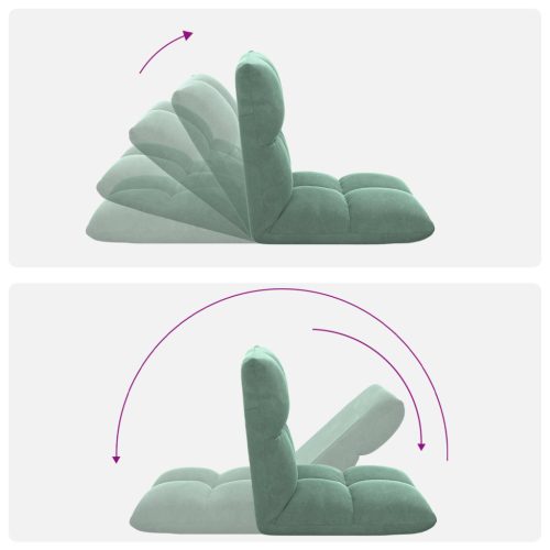  Padló szék Tengeri Zöld 50 x 61 x 57 cm Bársony