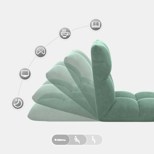  Padló szék Tengeri Zöld 50 x 61 x 57 cm Bársony