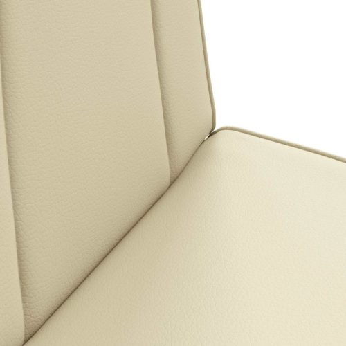  Padló szék Krém 50 x 73 x 60 cm Műbőr