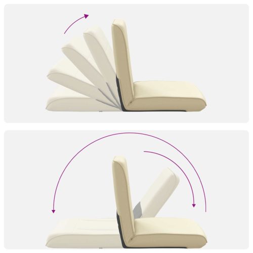  Padló szék Krém 50 x 73 x 60 cm Műbőr