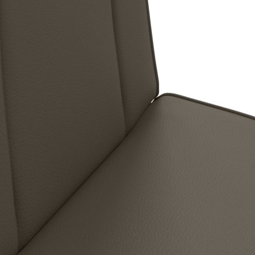  Padló szék Szürke 50 x 73 x 60 cm Műbőr