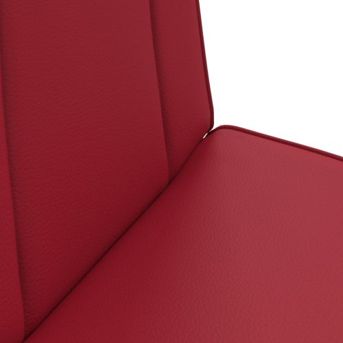  Padló szék Bordó 50 x 73 x 60 cm Műbőr