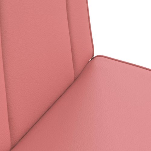  Padló szék Rózsaszín 50 x 73 x 60 cm Műbőr