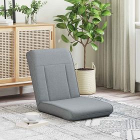  Padló szék Világosszürke 50 x 73 x 60 cm szövet