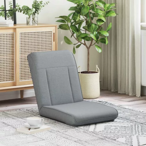  Padló szék Világosszürke 50 x 73 x 60 cm szövet