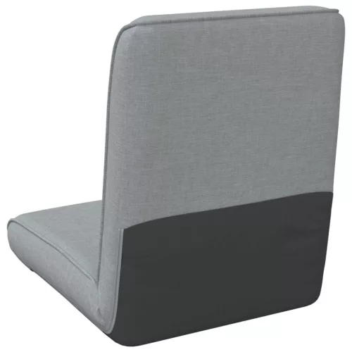  Padló szék Világosszürke 50 x 73 x 60 cm szövet