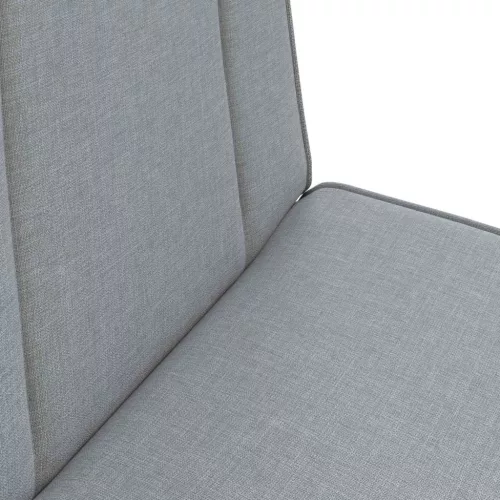  Padló szék Világosszürke 50 x 73 x 60 cm szövet