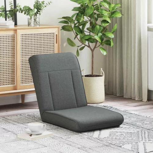  Padló szék Sötétszürke 50 x 73 x 60 cm szövet