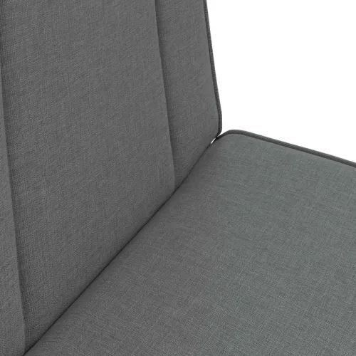  Padló szék Sötétszürke 50 x 73 x 60 cm szövet