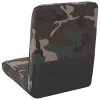  Padló szék Katonai zöld 50 x 73 x 60 cm szövet