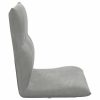  Padló szék Világosszürke 46 x 50 x 61 cm Bársony