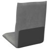  Padló szék Sötétszürke 46 x 50 x 61 cm Bársony