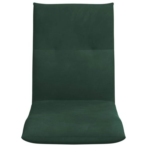 Padló szék Sötétzöld 46 x 50 x 61 cm Bársony