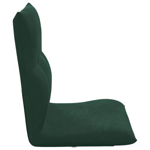  Padló szék Sötétzöld 46 x 50 x 61 cm Bársony