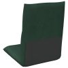  Padló szék Sötétzöld 46 x 50 x 61 cm Bársony