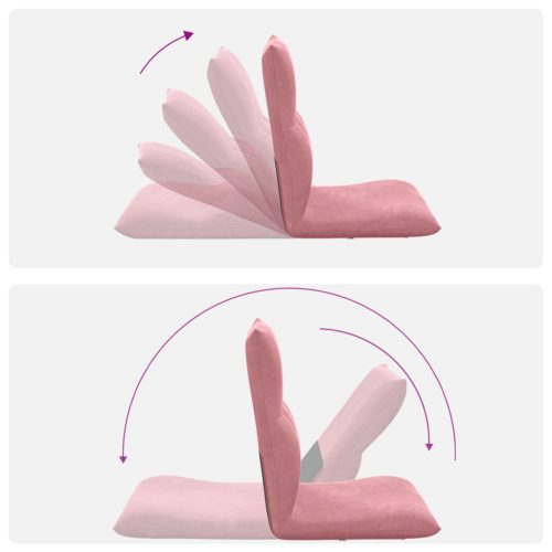  Padló szék Rózsaszín 46 x 50 x 61 cm Bársony